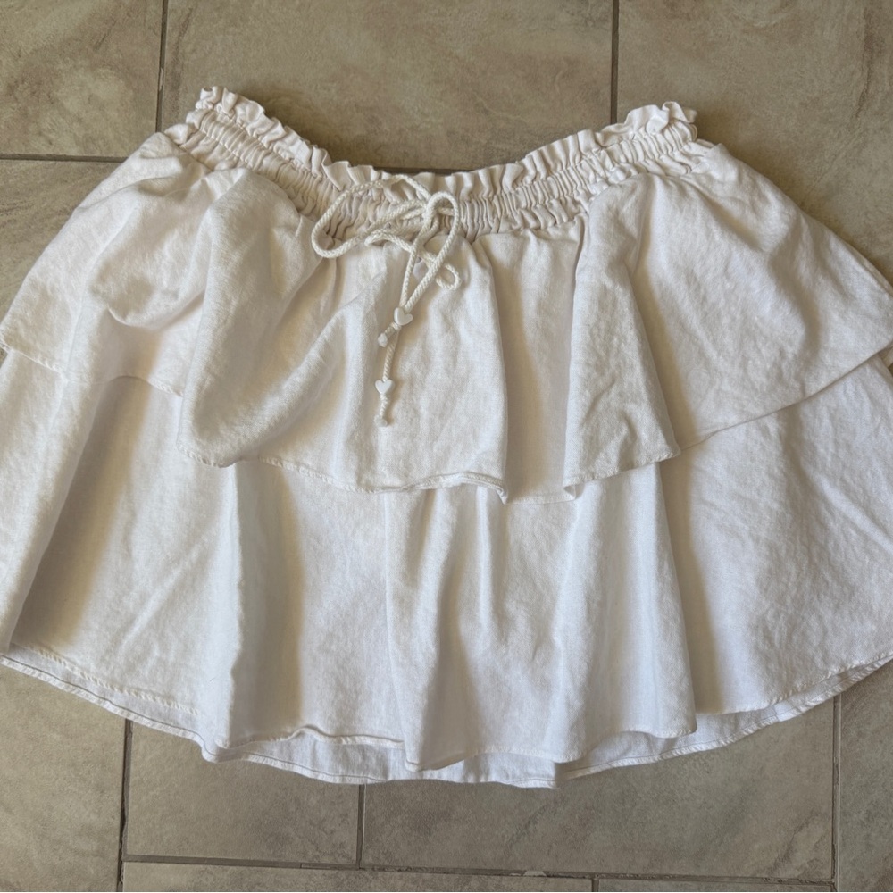 Cream Stoney Clover for Target Skirt